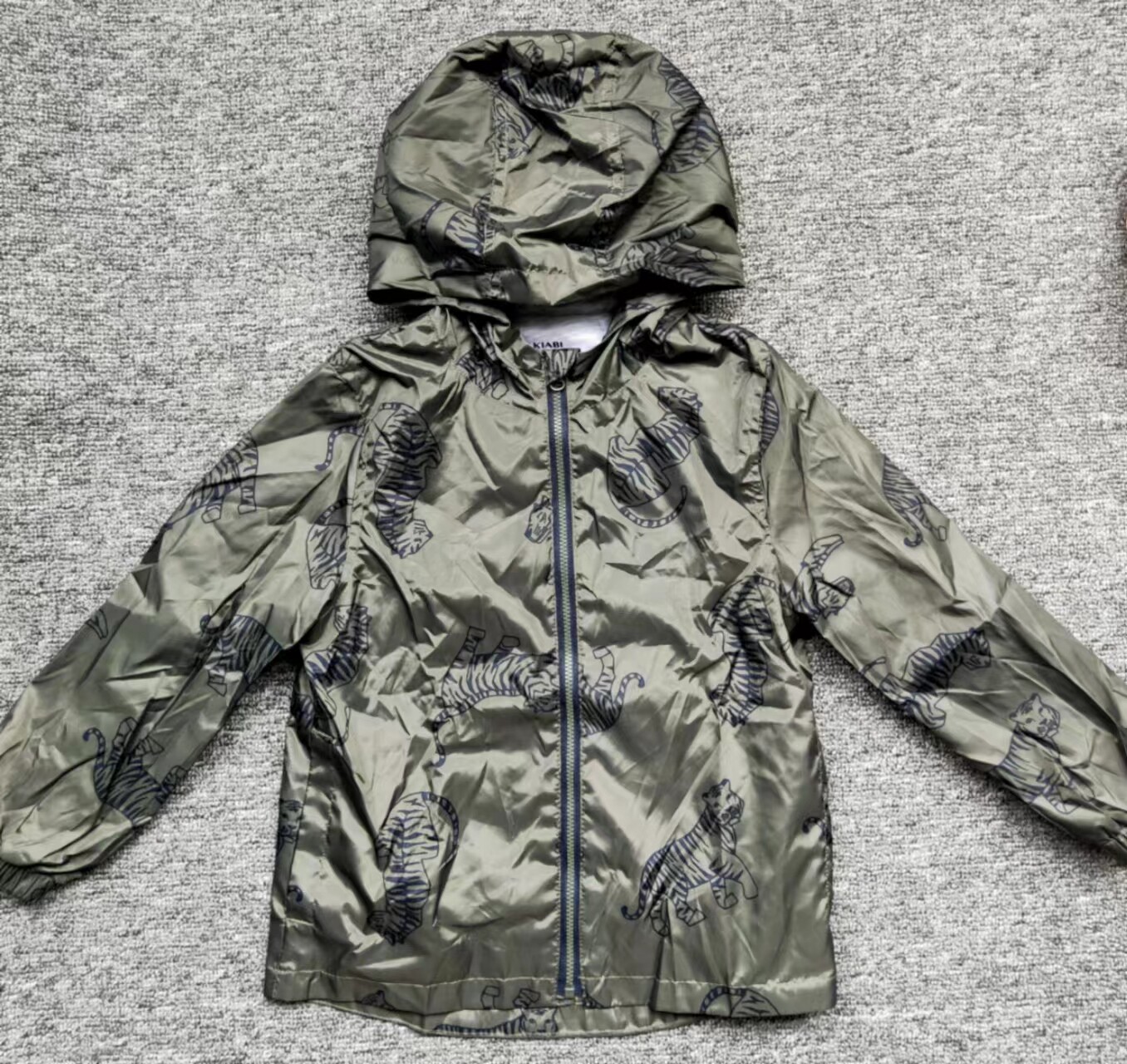 N077 윈드 브레이커 필수 수입 수출 프랑스 싱글 소녀 소년 봄 가을 의류 비바람에 견디는