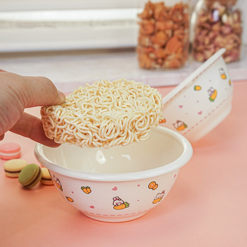 原创肥龙珐琅搪瓷糯米兔14cm