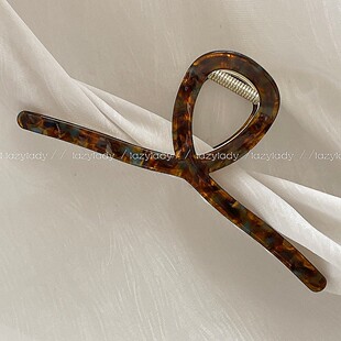 13cm 适合发量多!加大号醋酸合金鲨鱼夹抓的稳的抓夹 鲨鱼夹 女