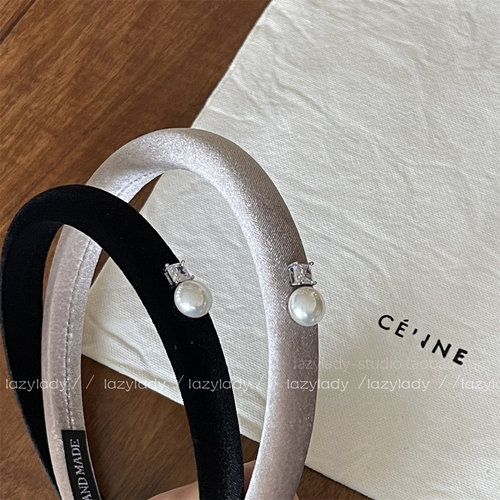 lazylady发箍丝绒ins风