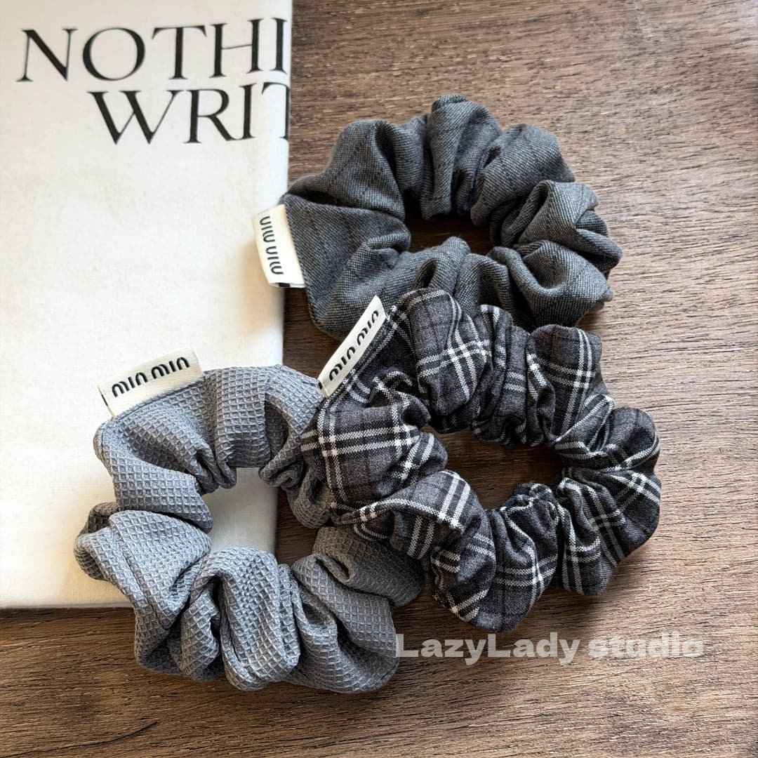 清！原14 灰色格子条纹冷灰色马尾发圈发绳皮筋丸子头发饰头绳女,饰品/流行首饰/时尚饰品新,发饰,淘宝优惠券,粉丝福利购,淘宝优惠卷