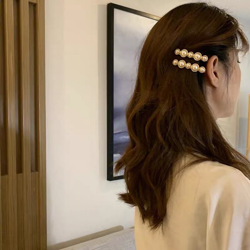 合金小众化款式 复古珍珠鸭嘴夹顶夹 简约甜美网红ins发夹刘海夹,饰品/流行首饰/时尚饰品新,发饰,淘宝优惠券,粉丝福利购,淘宝优惠卷