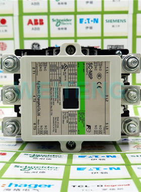 常熟富士SC-E6 N6P接触器125A SE125AA-C三相 60KW直流电继电器
