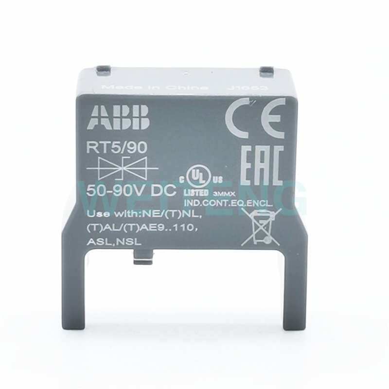 ABB RT5/90 浪涌保护模块RT5/65二极管1SBN05002R1002 接触器附件