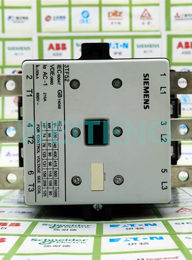 西门子 3TF52 11-0X F0 交流接触器90KW 三相380V触点 常开常闭3P