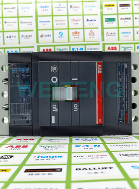 9年老店 ABB空气开关 S5H400 三相 400A SACE Isomax 塑壳断路器