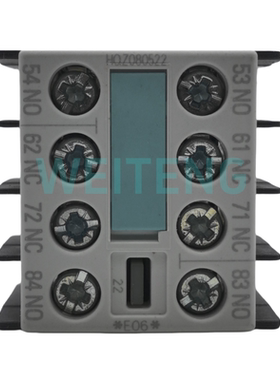 西门子 3RH1911-1FA22 接触器辅助触点 3ZX1012-0RH11-1AA1 原装