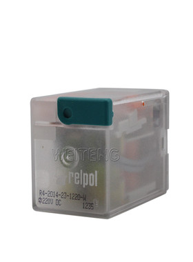 9年老店 relpol小型继电器 R4-2014-23-1220-W 220VDC 电磁直流电
