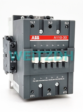 ABB A110-30-11-80交流低压接触器160A 三相55KW 1SFL451001R8011