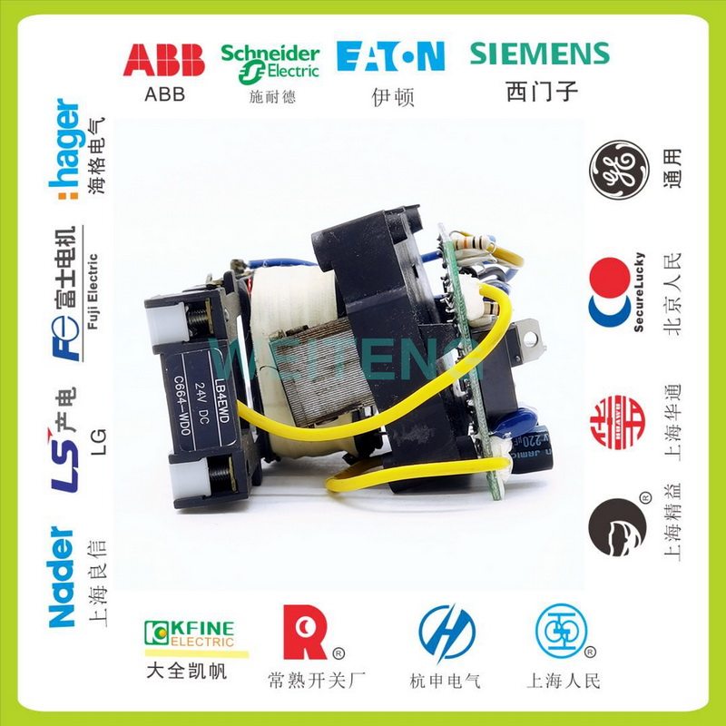 ge通用电气lb4ewd 24vdc c664-wd0直流线圈cl05e-cl10e接触器延时