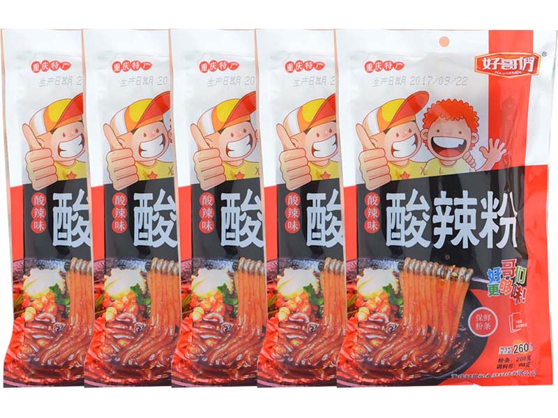 ÖØÇìºÃ¸çÃÇËáÀ±·Û260g*5´ü ËáÀ±·ÛË¿ºìÊíºìÜæ·ÛÌõ·½±ãËÙʳÓе÷ÁÏ