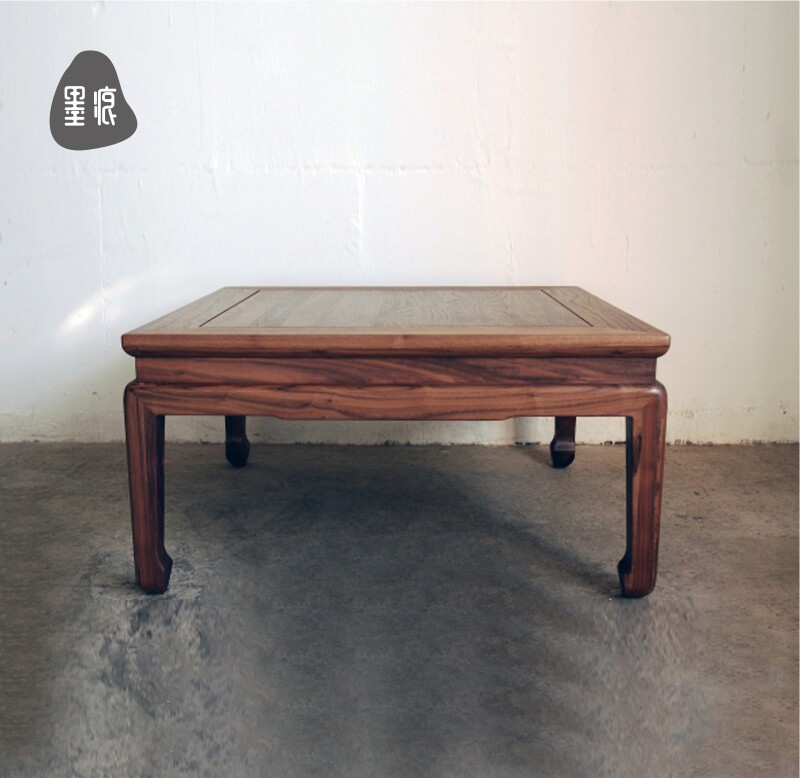 新中式定制柚木书房禅意家具