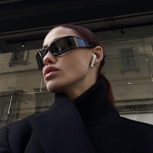 2022年B家新款 太阳眼镜男女 Y2K时髦墨镜街头防紫外线ins网红同款