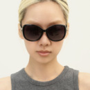店复古大框千禧年蛤蟆墨镜偏光显脸小Y2K凹造型太阳眼镜男女 404