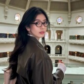 404 店复古椭圆斯文眼镜TR90材质显脸小书呆子凹造型镜架防蓝光