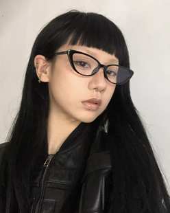 复古三角猫眼90年古着复刻小众TR90材质防蓝光 404 原创自制