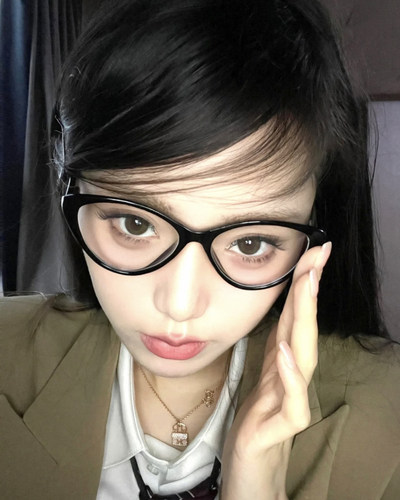 404的店三角猫眼复古TR90防蓝光眼镜架配度数高度近视素颜眼镜