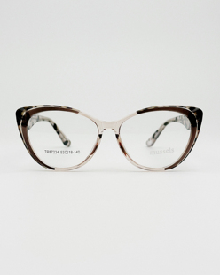 404 店复古大框椭圆猫眼板材眼镜防蓝光配度数近视素颜眼镜框女