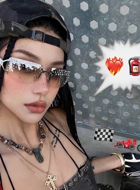 404的店时髦y2k亚文化墨镜男女酷