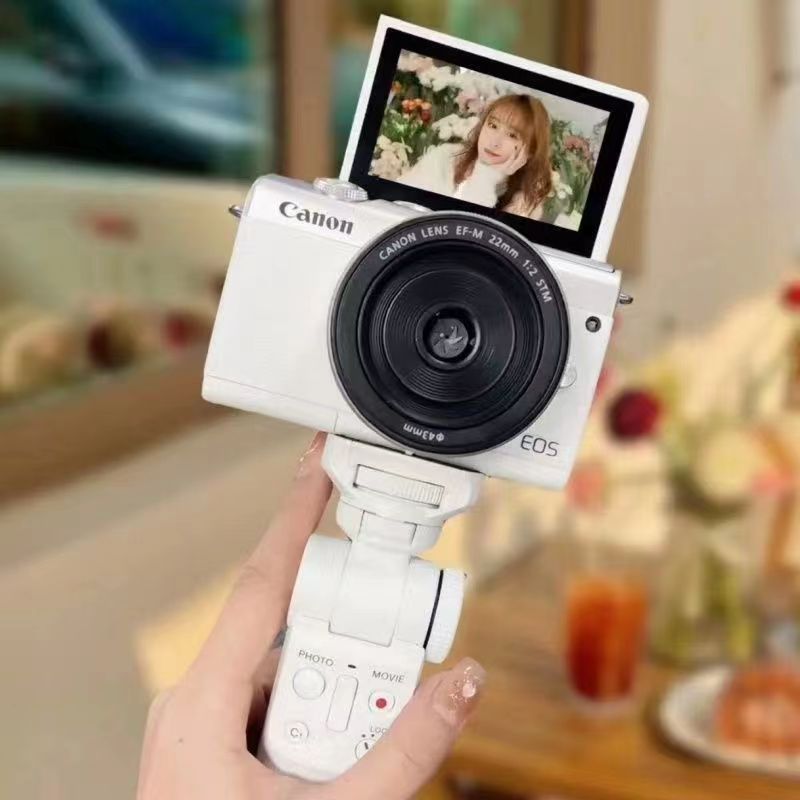 Canon/佳能m200 /m100 二手微单相机高清数码旅游vlog 学生入门级