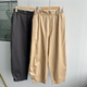 10春秋款 日系萝卜裤 宽松洋气百搭修饰腿型松紧腰男女同款 D25