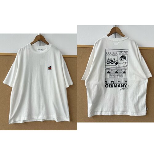 2B1-93男女同款夏季大码宽松趣味卡通字母印花圆领短袖T恤Y26-5