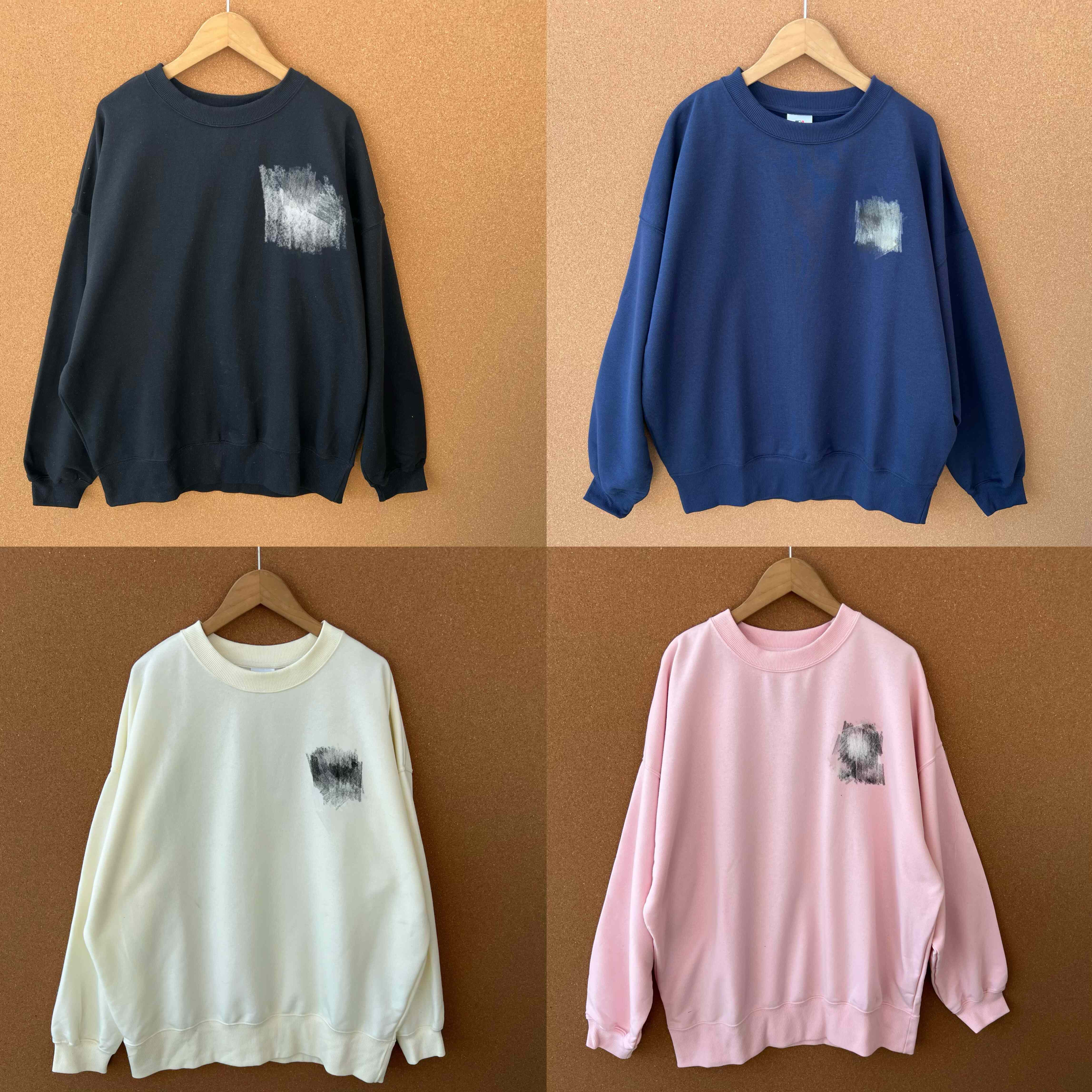 2n1-17基础款美式印花图案圆领长袖卫衣休闲宽松运动上衣Z25-9