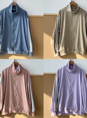 2J-63休闲高级感韩系显瘦复古短款上衣外套百搭慵懒风盐系Y25-12