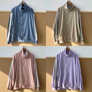 2J-63休闲高级感韩系显瘦复古短款上衣外套百搭慵懒风盐系Y25-12