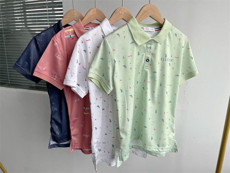 微瑕日系翻领POLO衫短袖洋气夏季简约时尚百搭舒适休闲潮流运动C7