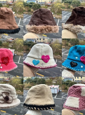 3R-7多款设计感森系氛围感帽子合集保暖日系气质街头渔夫帽Y25-12
