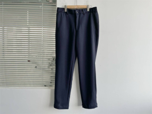 瑕疵王炸纯色简约气质显腿直立体剪裁轻商务通勤百搭休闲裤 丹八