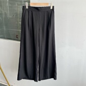 简约设计感阔腿宽松舒适日系Y25 2B1 宽松休闲长裤 薄款 33春夏季