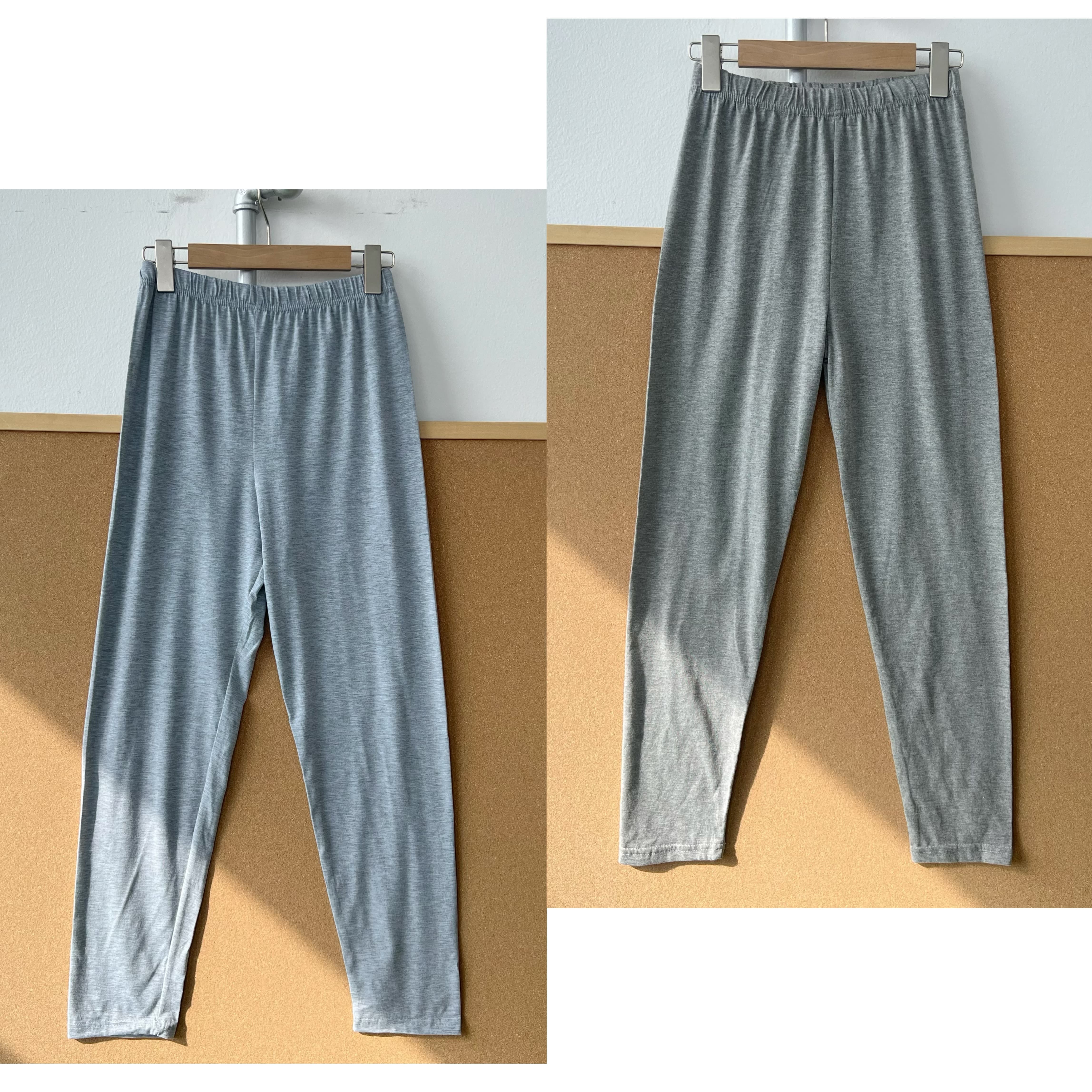 2R1-38秋裤打底裤软亲肤松紧腰薄款显瘦高腰简约内搭舒适J25-11