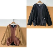 户外日潮太好看慵懒风拼接羊羔毛百搭舒适外套H25 2U1 2冲这个