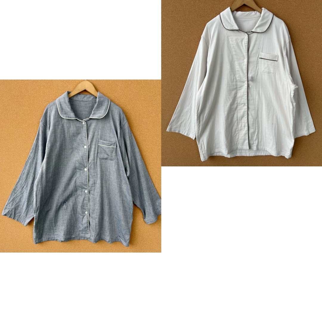 2B1-63纯棉双层棉纱大码男士睡衣单排扣纯色简约舒适有弹性Z25-9,女士内衣/男士内衣/家居服,睡衣上装,淘宝优惠券,粉丝福利购,淘宝优惠卷