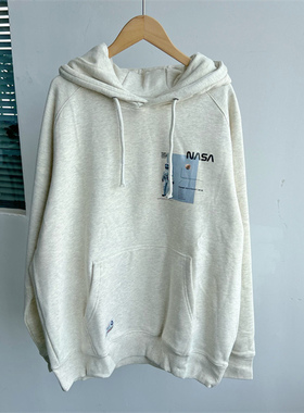 2C-13连帽秋冬加绒美式宽松显瘦潮流百搭外套上衣复古设计感Y25-4