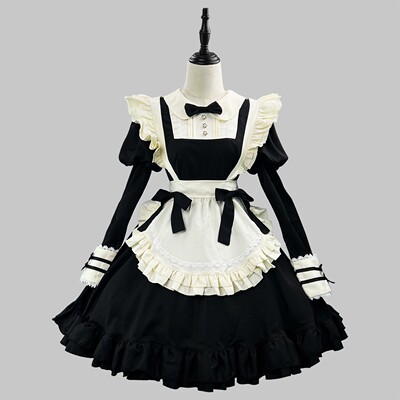 女仆装cos可爱女佣女装大佬lolita连衣裙二次元洛丽塔cosplay服装