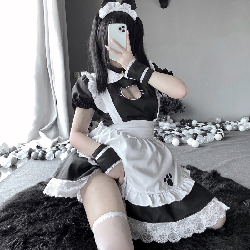 女仆装cos可爱女佣女装大佬lolita连衣裙二次元洛丽塔cosplay服装
