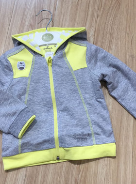 Hallmark贺曼小孩外套秋款男宝宝拉链衫全棉婴幼儿连帽衫HG1N0110