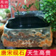 惠安大型户外流水鱼缸养鱼鱼池石雕摆件餐厅装 饰水景循环水系喷泉