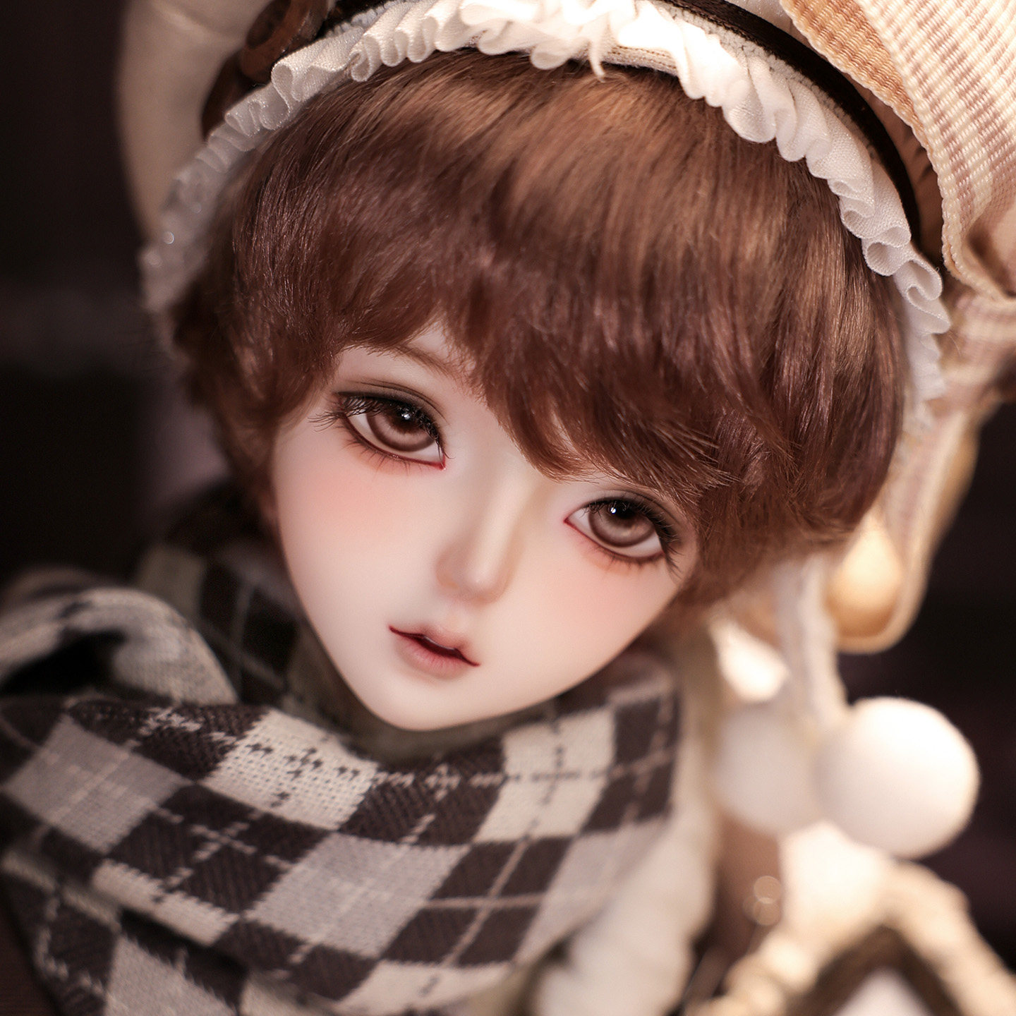GEM贵族娃娃 炉边书影系列 4分bjd男娃 珀尔pearl 全套SD玩偶48cm