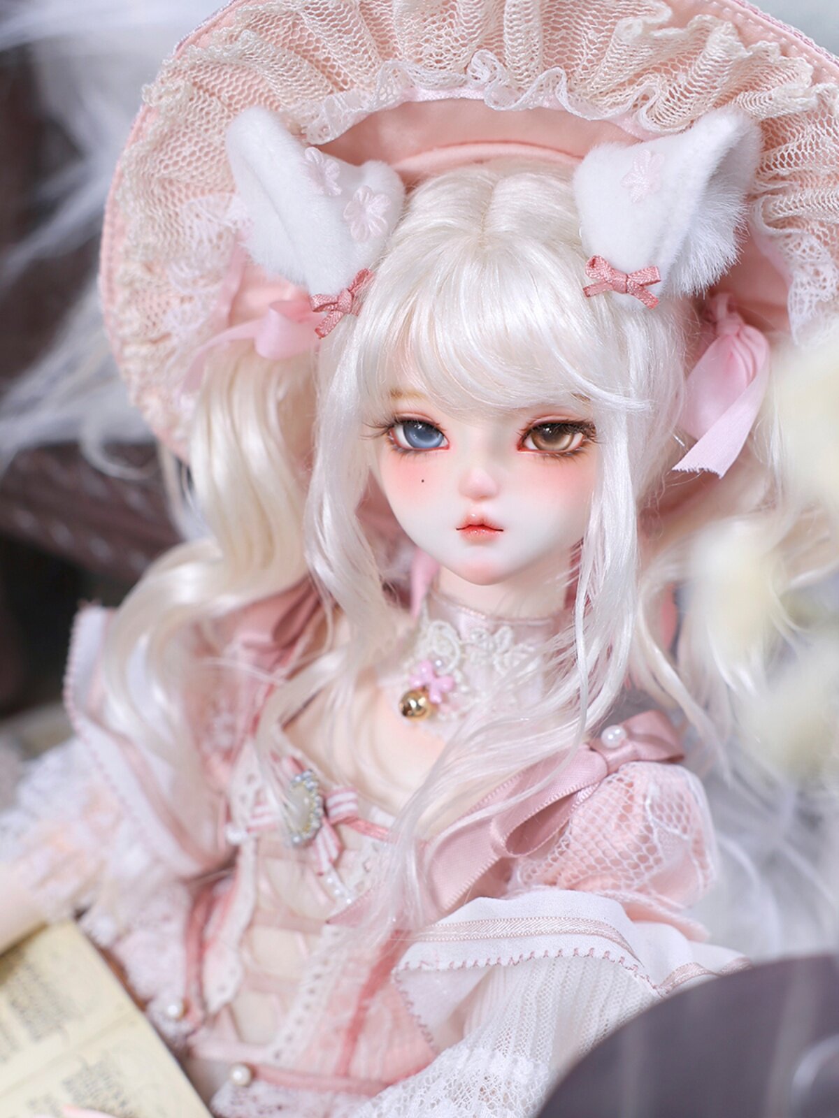 Драгоценный камень благородная кукла кошка серии Cat Mind 4 балла BJD девочка Аделиза 45 см полный набор модных подарков Изображение 1
