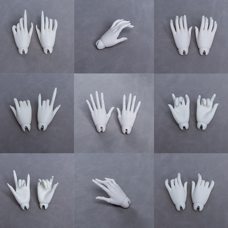 GEM比心手剪刀bjd娃娃