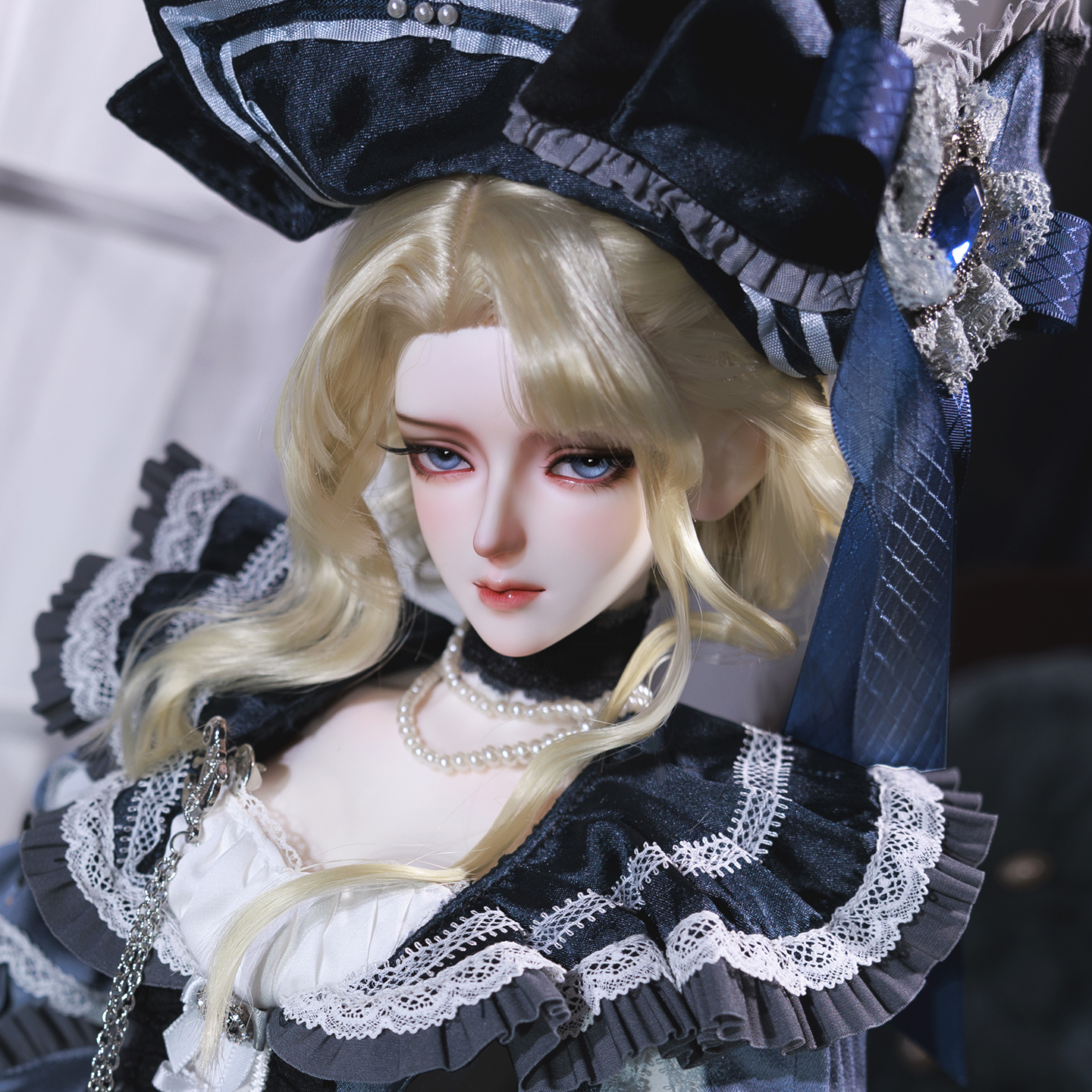 GEM贵族娃娃3分BJD女娃船长希达