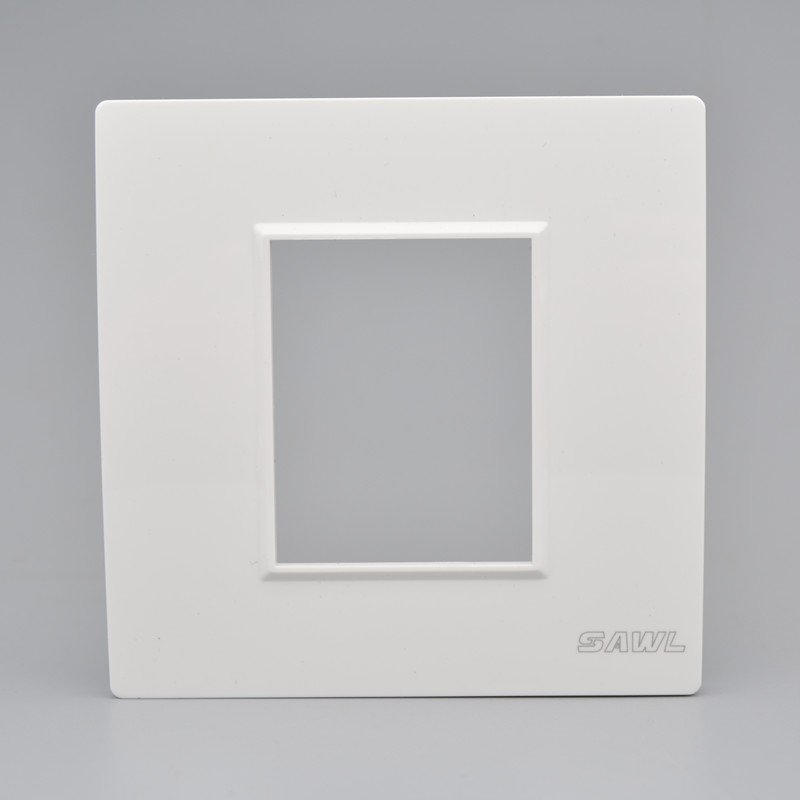 86型二位空白开关插座面板模块墙壁双口空白面板多媒体信息面板