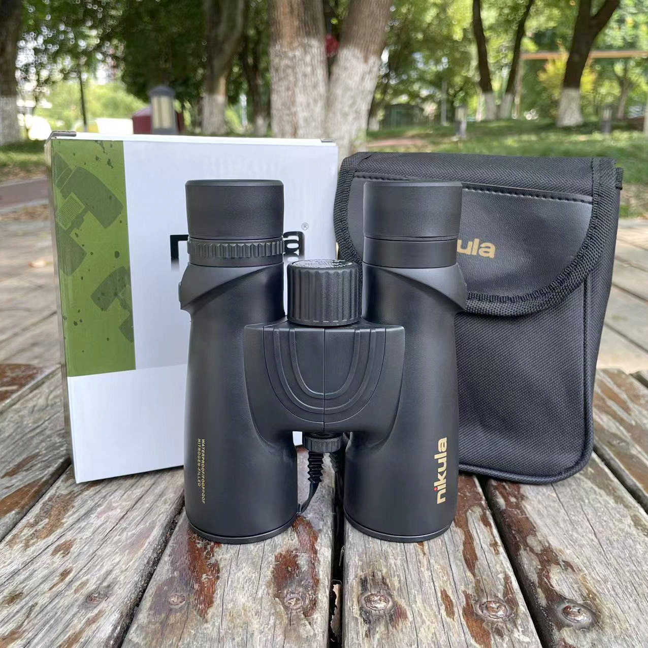 望远镜立可达Nikula10X42高倍高清冲氮防水户跨境热卖望眼镜