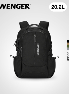 瑞士军刀WENGER威戈2025新款双肩包男商务电脑背包大容量612011B