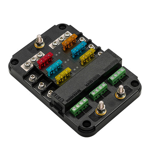 跨境房车游艇保险盒带红蓝指示灯