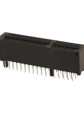 877159106 莫仕 边缘连接器, 64路, 1mm 节距, 通孔安装 安装, 公